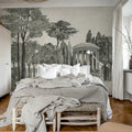 Chatsworth Park, Graphite Mural Wallpaper - room preview 03
