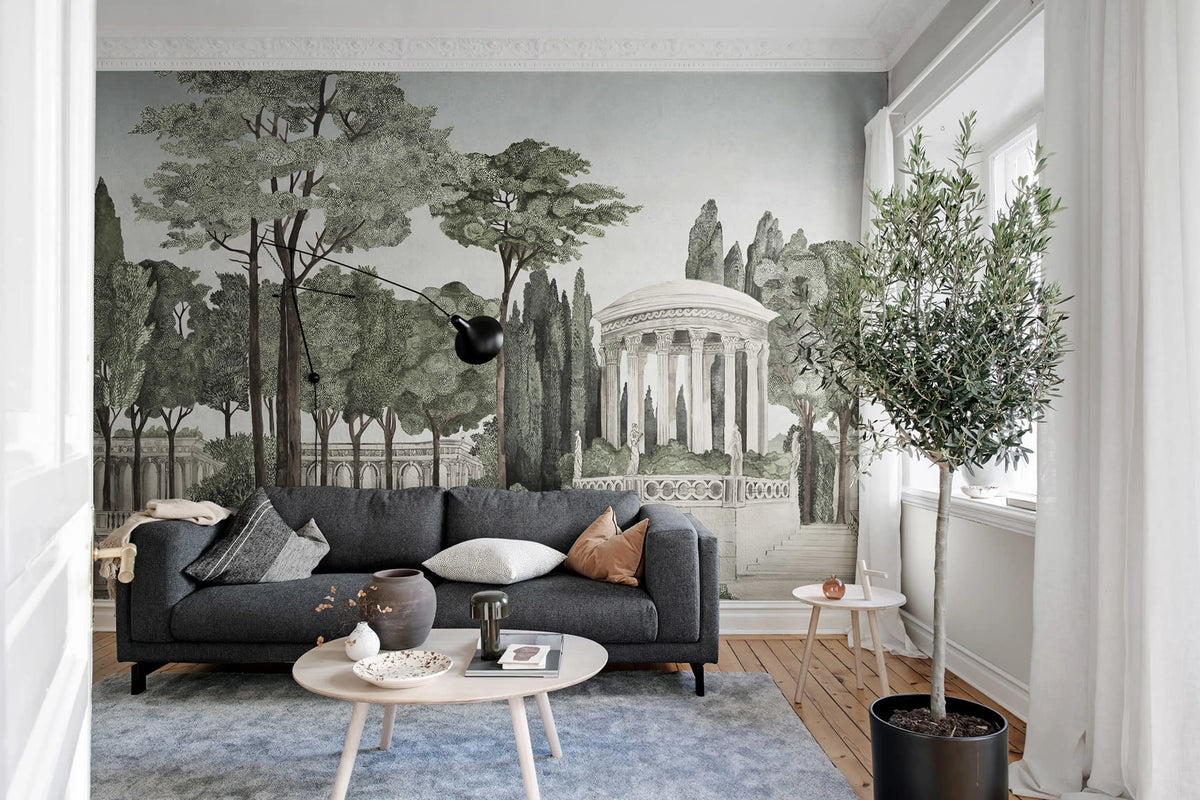 Chatsworth Park, Day Mural Wallpaper - room preview 03