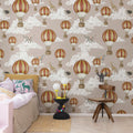 Dreamscape, Dusty Pink Mural Wallpaper - room preview 03
