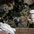 Vintage Bouquet Mural Wallpaper - room preview 03