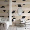 Crazy Stripes Mural Wallpaper - room preview 03