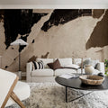 Rip Off, Brown Mural Wallpaper - room preview 03