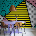 Retro Vibes Mural Wallpaper - room preview 03