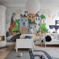 Castle of Pirates Mural Wallpaper - room preview 03