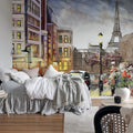 Painting Paris Mural Wallpaper - room preview 03