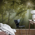 Sun Rays Mural Wallpaper - room preview 03