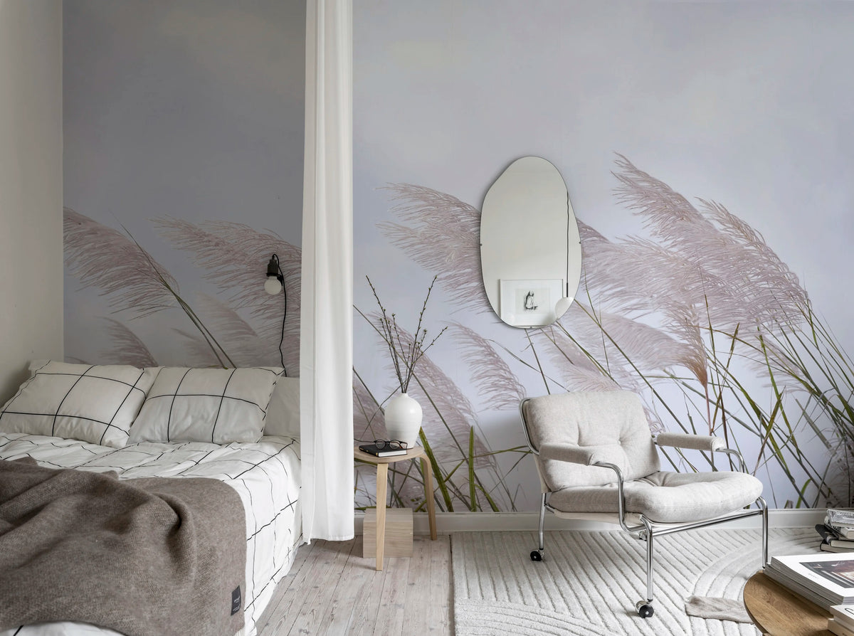 Windy Reed Mural Wallpaper - room preview 03