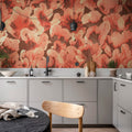 Corals, Red Mural Wallpaper - room preview 03
