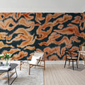 Guppy, Orange Mural Wallpaper - room preview 03