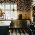 Discus, Dusty Pink Mural Wallpaper - room preview 03