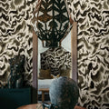 Discus, Graphite Mural Wallpaper - room preview 03