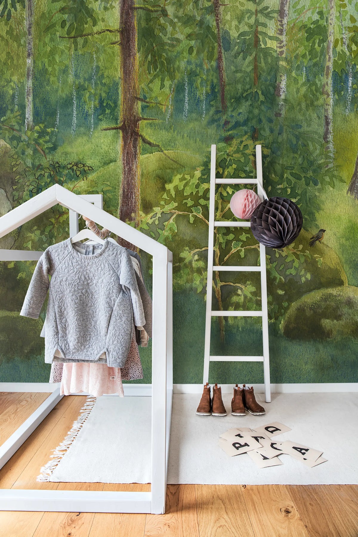 Home Forest, Spring Mural Wallpaper - room preview 03