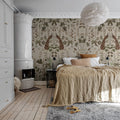 Peacock Garden, Sand Mural Wallpaper - room preview 03