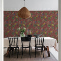 Parrots, Velvet Mural Wallpaper - room preview 03