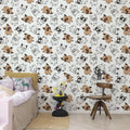 Frenchies Mural Wallpaper - room preview 03