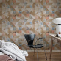 Multi Blocks, Sand Mural Wallpaper - room preview 03