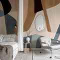 Abstract Mural Wallpaper - room preview 03