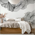 Opulence, Black Lines Mural Wallpaper - room preview 03