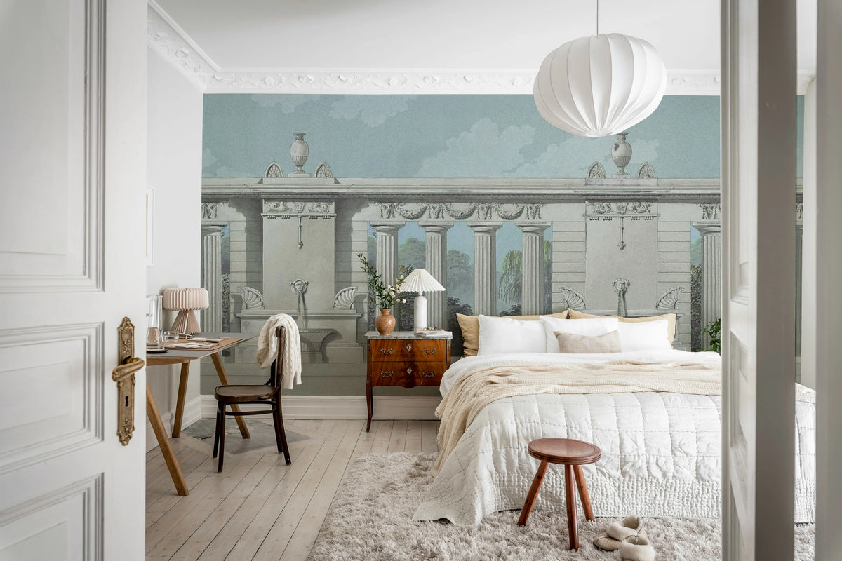 Garden Palace, Vintage Mural Wallpaper - room preview 03