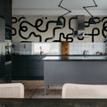 Artzy Path, Beige Mural Wallpaper - room preview 03