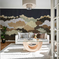 Fun Clouds, Night Mural Wallpaper - room preview 03