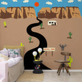 Camper, Brown Mural Wallpaper - room preview 03
