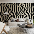 Dizzy, Black Mural Wallpaper - room preview 03