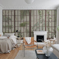 Window View, Beige Mural Wallpaper - room preview 03