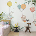 Balloon Adventure, Pastel Mural Wallpaper - room preview 03