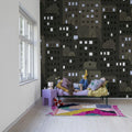 Big City, Graphite Mural Wallpaper - room preview 03