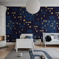 Big City, Midnight Mural Wallpaper - room preview 03