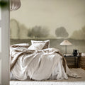 Stormy Forest, Beige Mural Wallpaper - room preview 03