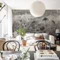 Dreamy Rudbeckia, Black & White Mural Wallpaper - room preview 03
