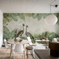 Palm Jungle, Crane Mural Wallpaper - room preview 03