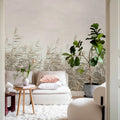 Dreamy Reed, Pink Mural Wallpaper - room preview 03