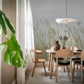 Reed Meadow, Beige Mural Wallpaper - room preview 03