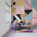 Retro Forms, Multi Mural Wallpaper - room preview 03