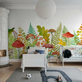 Autumn Meadow, Rainbow Mural Wallpaper - room preview 03