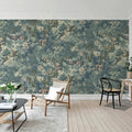 Lush Grove, Light Blue Mural Wallpaper - room preview 03