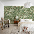 Lush Grove, Green Mural Wallpaper - room preview 03