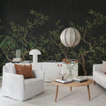 Branches of Dreams, Black Mural Wallpaper - room preview 03
