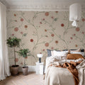 Grand Flower Thread, Sand Mural Wallpaper - room preview 03