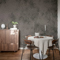 Raster, Brown Mural Wallpaper - room preview 03
