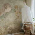 Water Song, Aqua Green Mural Wallpaper - room preview 03