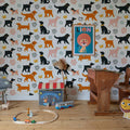 Dog Walk, Multi Mural Wallpaper - room preview 03