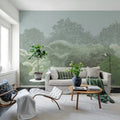 Leafy Forest, Summer Mural Wallpaper - room preview 03