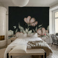 Floral Fantasy, Pink Mural Wallpaper - room preview 03