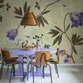 Romantic Garden, Lilac Mural Wallpaper - room preview 03
