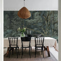 Secret Well Repeatable, Light Blue Mural Wallpaper - room preview 03