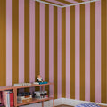 Happy Stripes, Fudge Mural Wallpaper - room preview 03